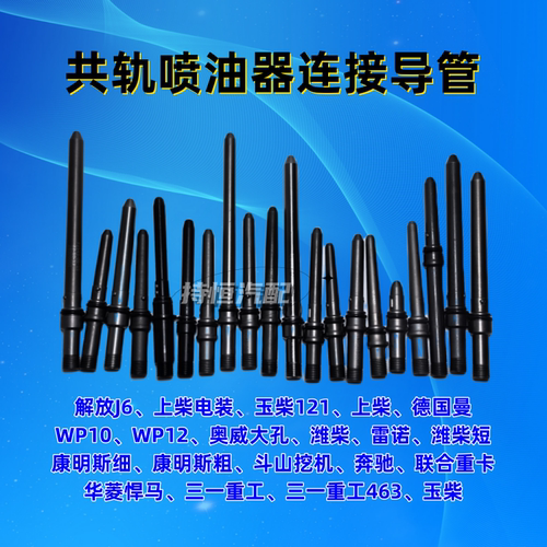 共轨喷油器导管潍柴康明斯玉柴WP10解放J6上柴WP12雷诺奥威导管