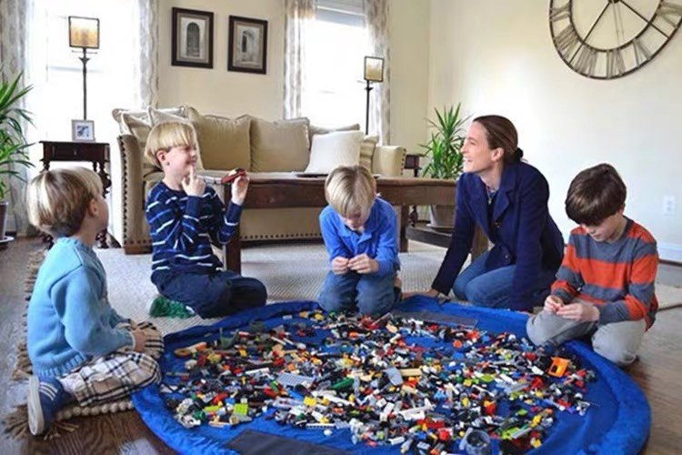 超大号快速收纳袋玩具整理家用公园旅行户外成人儿童积木沙滩垫,收纳整理,其他收纳袋,淘宝优惠券,粉丝福利购,淘宝优惠卷