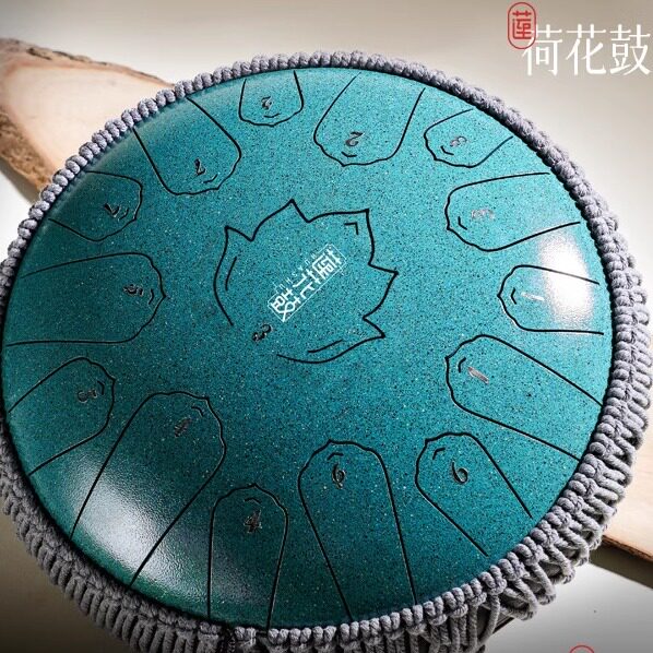 编钟鼓空灵鼓13音15音C调莲花鼓