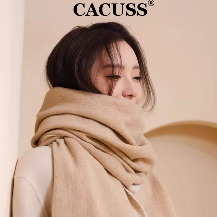 CACUSS秋冬加厚休闲女士围巾