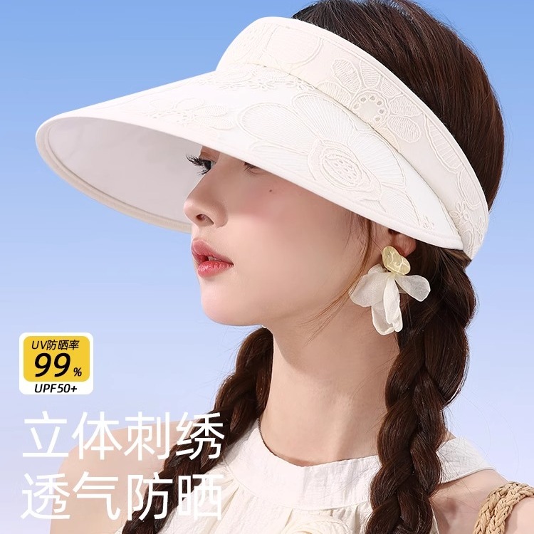CACUSS女夏季防晒帽遮阳帽太阳帽