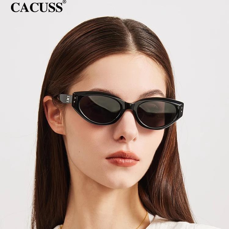 CACUSS偏光墨镜女2025新款猫眼镜图片