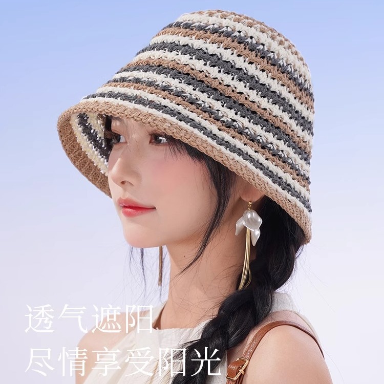 CACUSS女春夏渔夫帽遮阳帽水桶帽