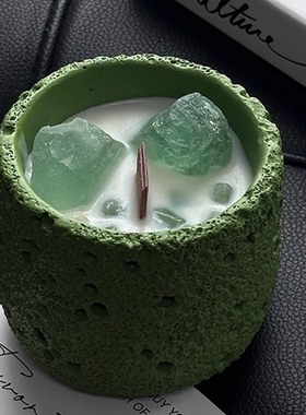 kako浅岛扩香晶石香薰蜡烛礼盒家用卧室内香氛新年生日礼物送女生