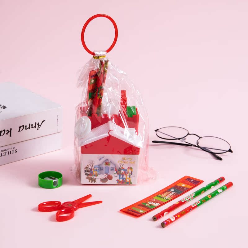 儿童圣诞节礼物文具套装小学生奖品活动礼品幼儿园可爱学习用品
