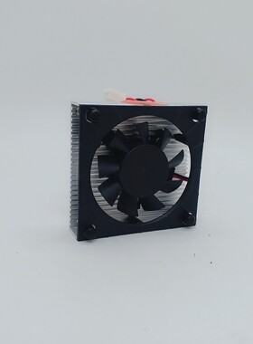 1W3W4W5W6W7W9W10W大功率LED灯珠散热器12V风扇DIY铝材散热器片