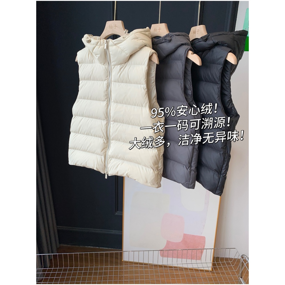 95%安心绒!羽绒服马甲