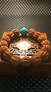 高端野生门头沟文玩核桃小核桃手持手串深纹京八棱粗筋麻花西瓜纹