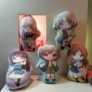 BanG Dream!少女乐团派对周边抱枕千早爱音高松灯要乐奈毛绒玩具