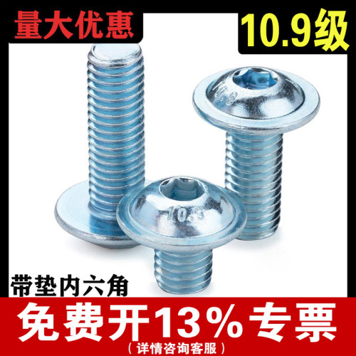 【免费开专票】10.9级带垫内六角