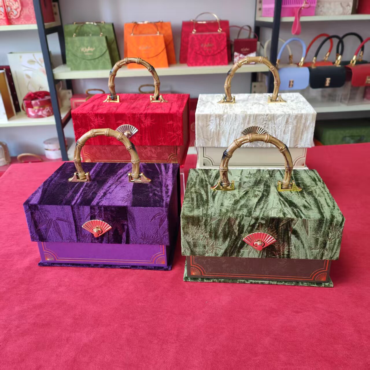 2025新款结婚礼盒空盒子创意竹节手提礼品盒伴手礼礼盒包装