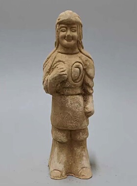 北魏陶俑陶器摆件古典文化墙国风