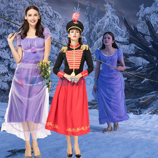 胡桃夹子与四个王国cos 女主克拉拉cosplay服装 万圣节cos制服