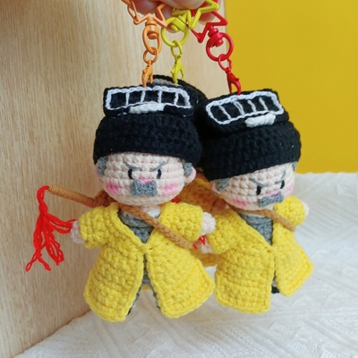 道长林正英玩偶挂件钥匙链