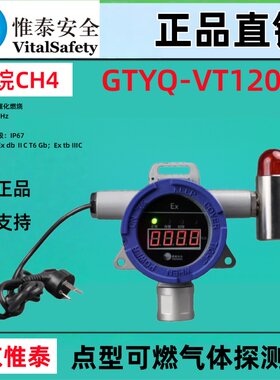 维泰点型可燃气体探测器电信4G