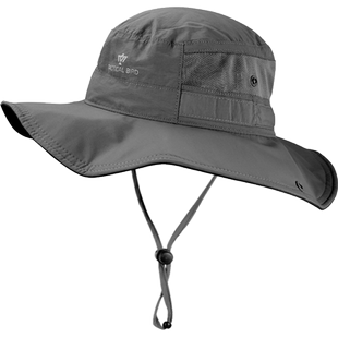 战术鸟轻刃丨轻薄透气防晒钓鱼帽夏季遮阳帽子男渔夫帽牛仔太阳帽