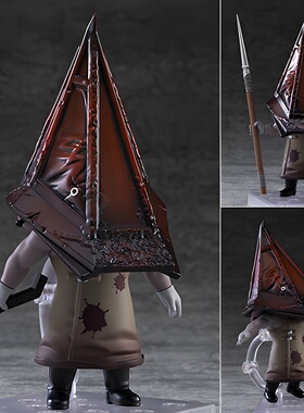 寂静岭2三角头2572#Q版粘土红色金字塔头关节可动公仔手办模型