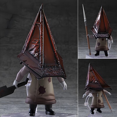 寂静岭2三角头2572#Q版粘土手办