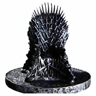 美剧影视周边冰与火之歌权利的游戏铁王座模型摆件生日礼物手办男