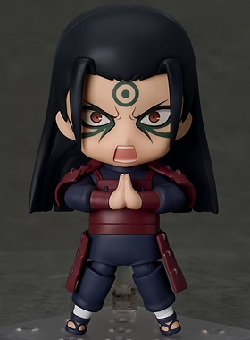 粘土人#2687火影忍者疾风传千手柱间手办可动Q版摆件模型潮玩公仔