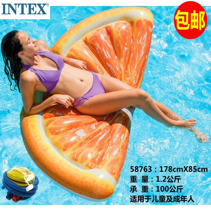 水果浮排戏水玩具摄影儿童浮床