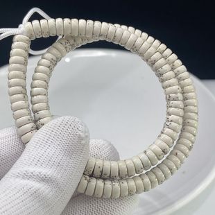 海南星月菩提原生态顺白大留白毕业级药片隔珠DIY配饰文玩108颗