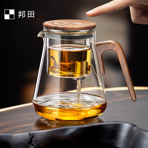 邦田无杆飘逸杯高端泡茶壶
