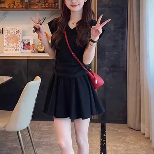 大码时尚穿搭休闲套装女新款