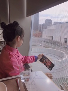 亲子装拜年服中式唐装男女童丝绒夹棉外套宝宝立领新年装周岁儿童