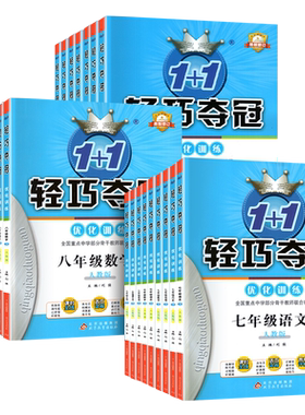 2025初中轻巧夺冠七八九年级上下
