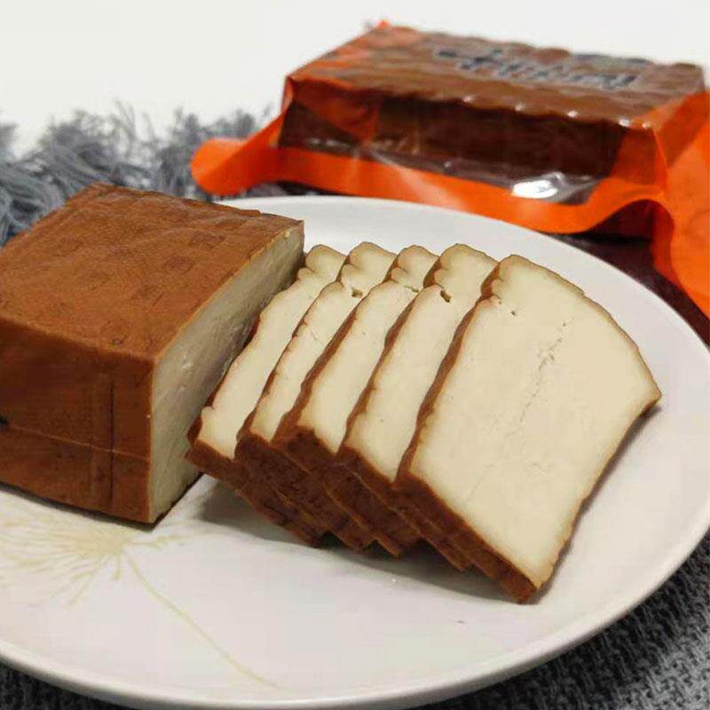 陕西安康烟熏豆干豆腐腊豆干熏干豆干1000g左右豆干制品熏豆腐干