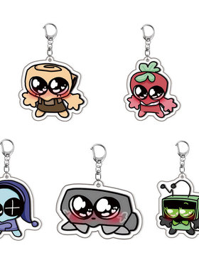 Dandy's World Plush Scraps丹迪的世界亚克力钥匙扣挂件