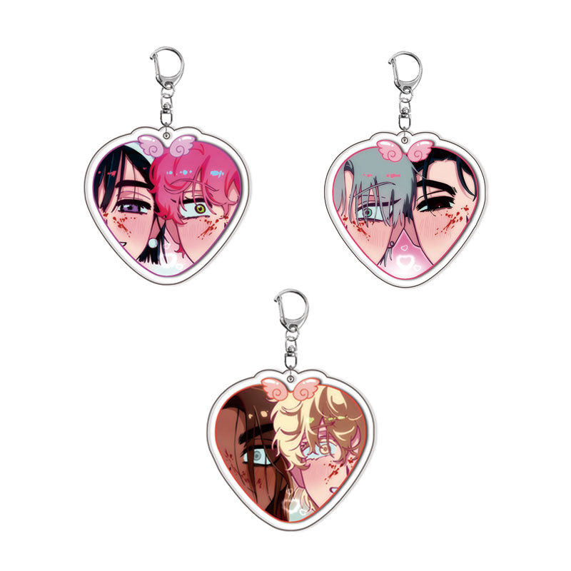 异形舞台亚克力双面钥匙扣SuaMiz