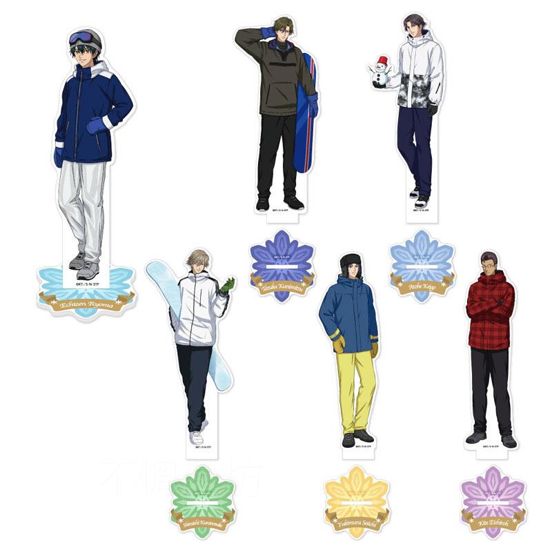 罗森联动 新网球王子 滑雪ver 亚克立牌 越前马龙 不二力 幸村