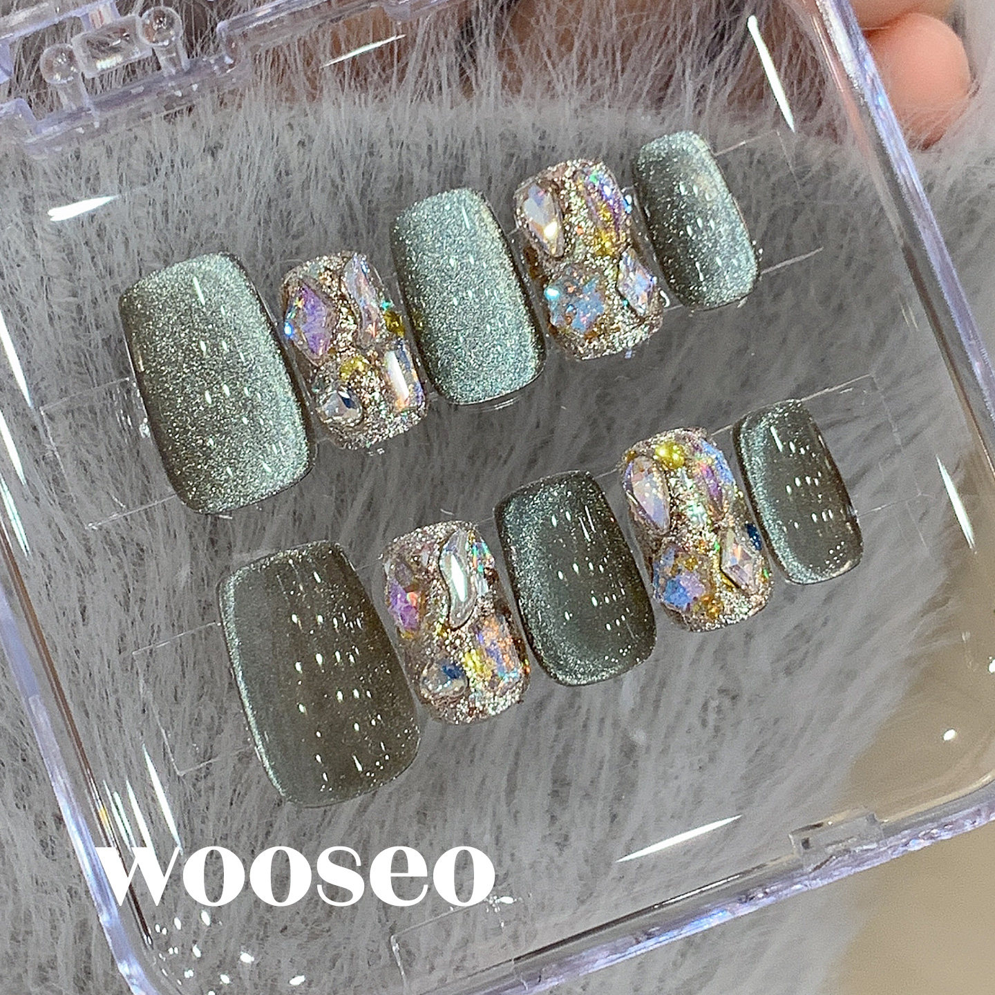 猫眼穿戴甲短款高级感轻奢手工穿戴美甲2026新款爆款秋冬指甲贴片,彩妆/香水/美妆工具,穿戴甲/甲片,淘宝优惠券,粉丝福利购,淘宝优惠卷