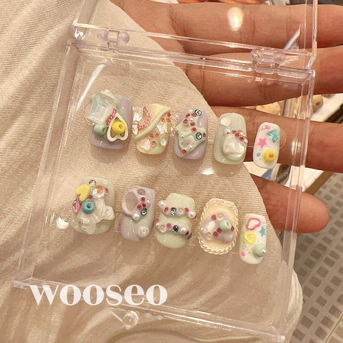 【现货24小时内发】绝美短戴甲