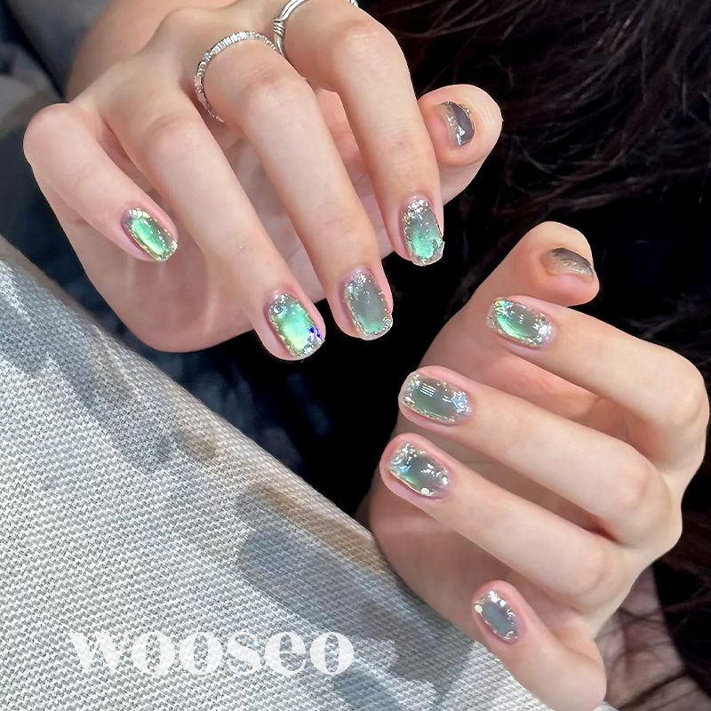 高质量精致绝美夏天显白美甲成品