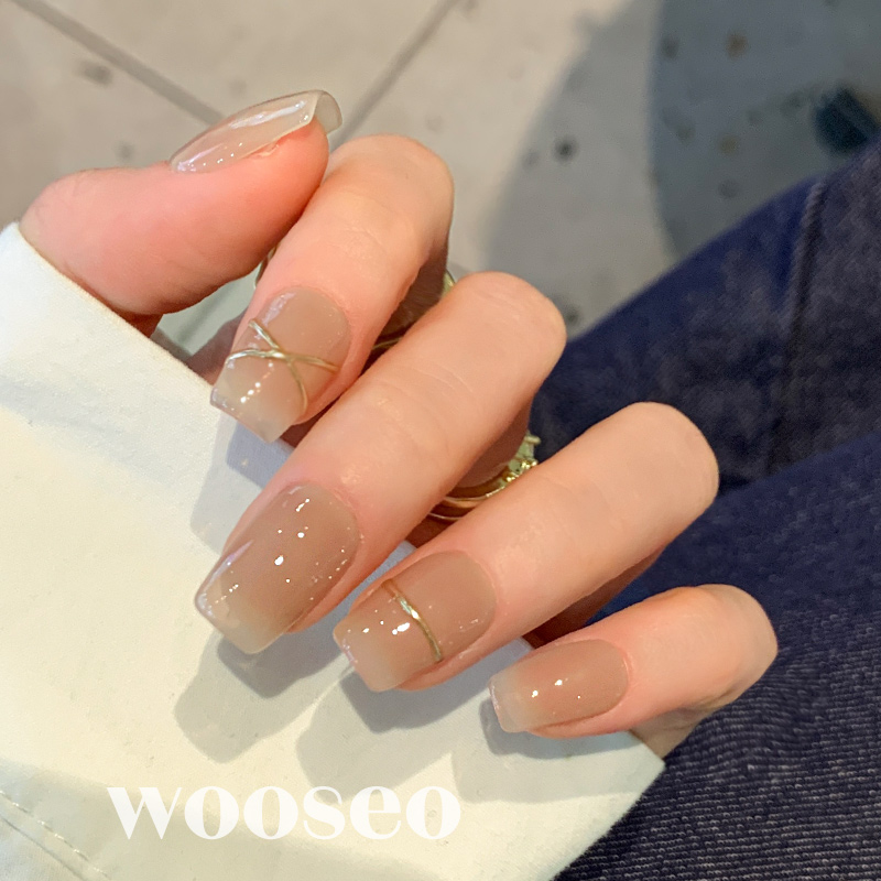 【现货秒发】高级感新娘美甲成品