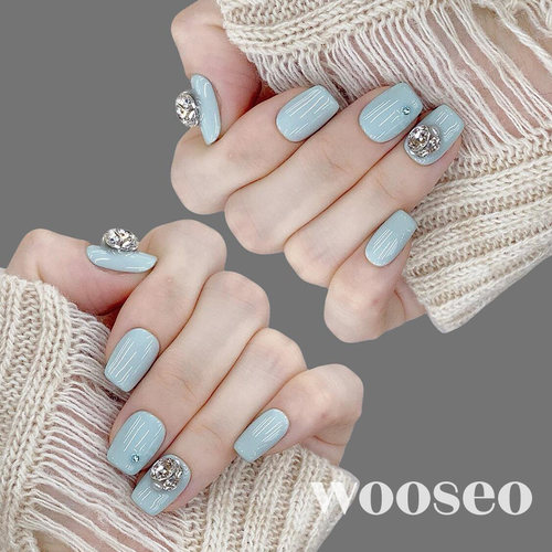 高质量精致绝美夏天显白美甲成品