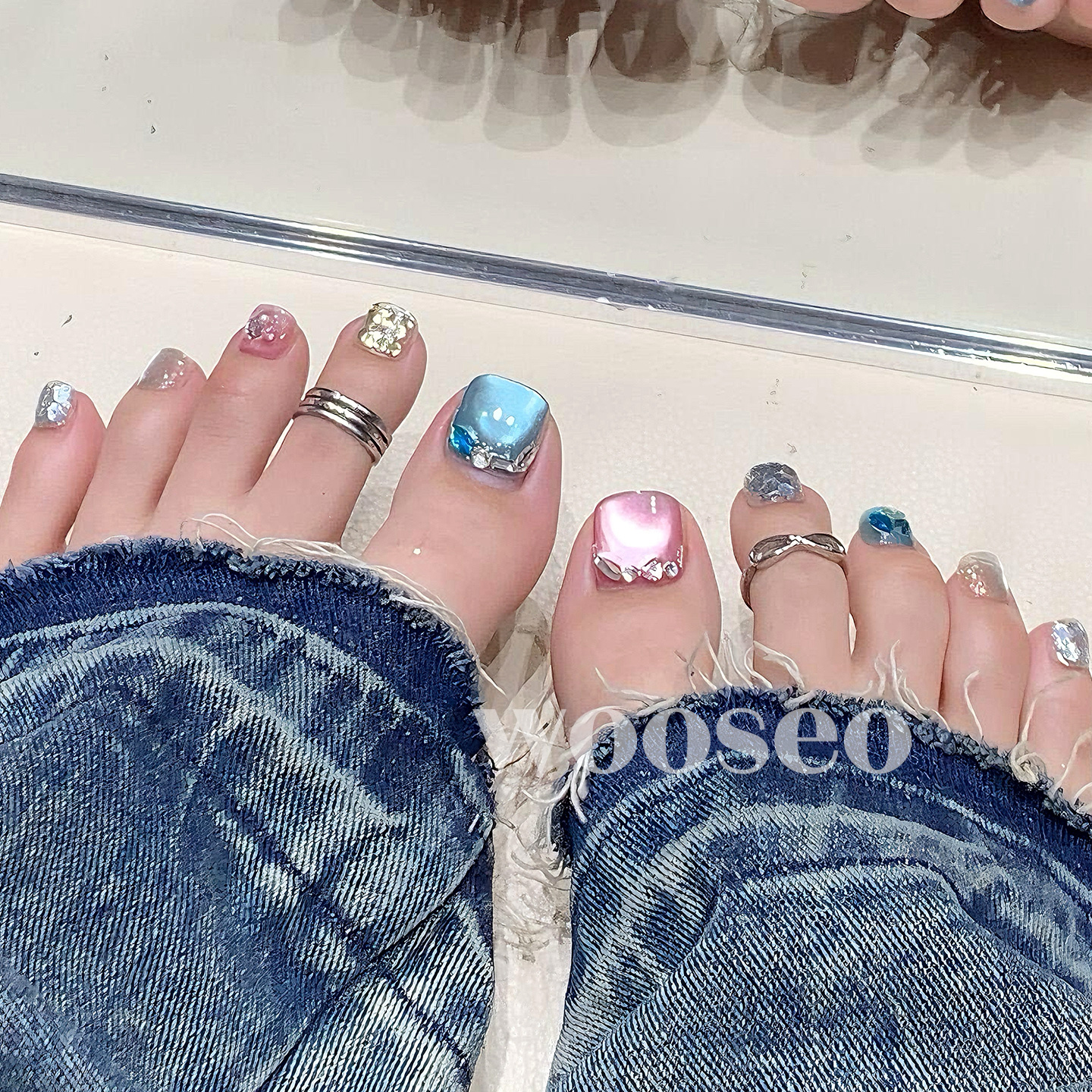 高质量精致绝美甲片穿戴式
