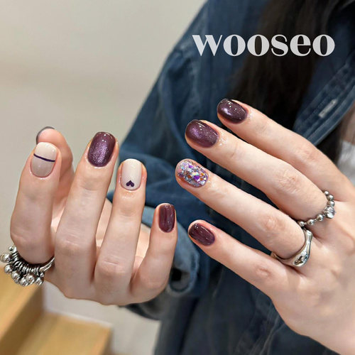 高质量精致绝美夏天显白美甲成品