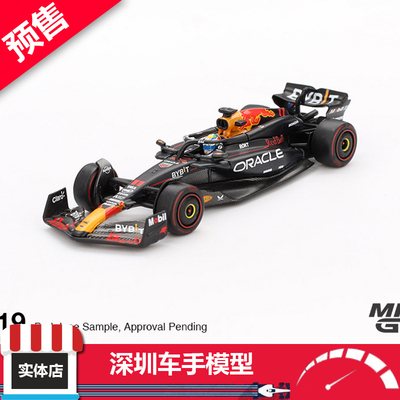 预MINIGT 1:64  红牛车队RB20#11 佩雷斯2024 F1巴林冠军1019合金