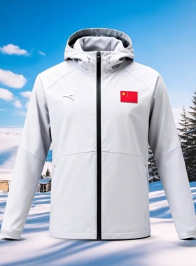 安踏三合一两件套男2025冬新款连帽梭织羽绒服夹克外套152547630