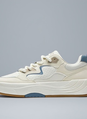 安踏PG7 厚底板鞋男秋季新款低帮潮流运动鞋百搭运动鞋112538079