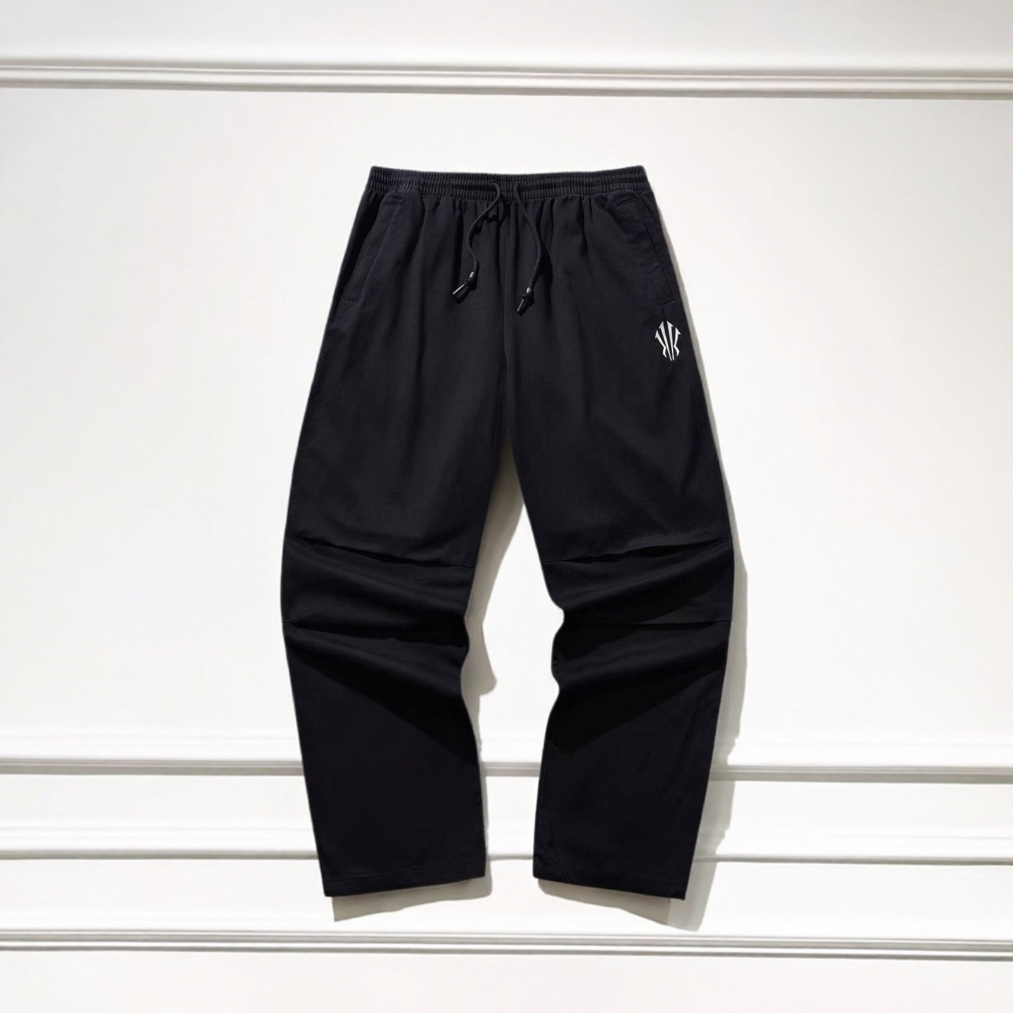 安踏凯里欧文系列休闲直筒阔腿裤