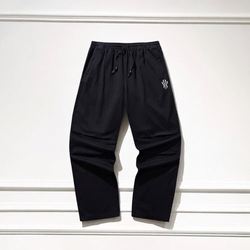 安踏凯里欧文系列休闲直筒阔腿裤