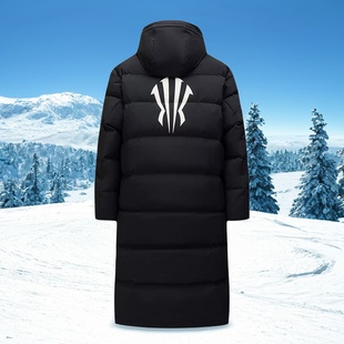 安踏凯里·欧文系列丨六度芯长款羽绒服男鸭绒加厚外套172611902