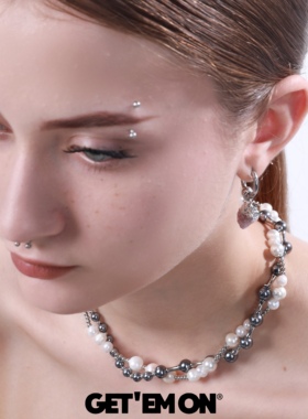 小众设计感叠戴情侣项链