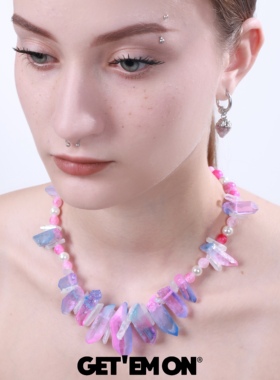 设计感个性风格情侣项链