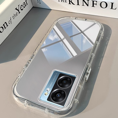 OPPO A56S手机壳A52透明A53新A55镜面泡芙A57气囊A58男A5女x款A3高级A2潮A9全包A11防摔A32硅胶A35软OPPOA56S